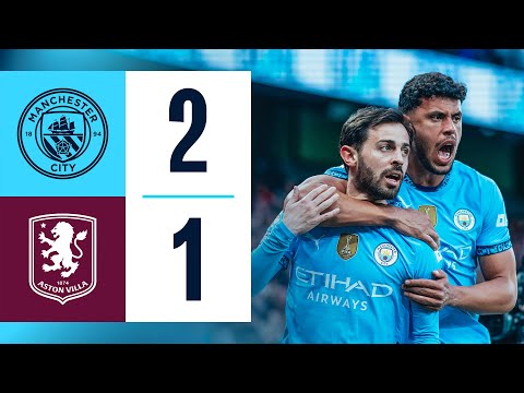 Manchester City Vence Aston Villa no Fim e Mira Champions
